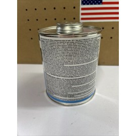 UNI-WELD POLAR WELD 2636S LOW VOC PVC SOLVENT CEMENT, 32 OZ Medium Clear All Weather