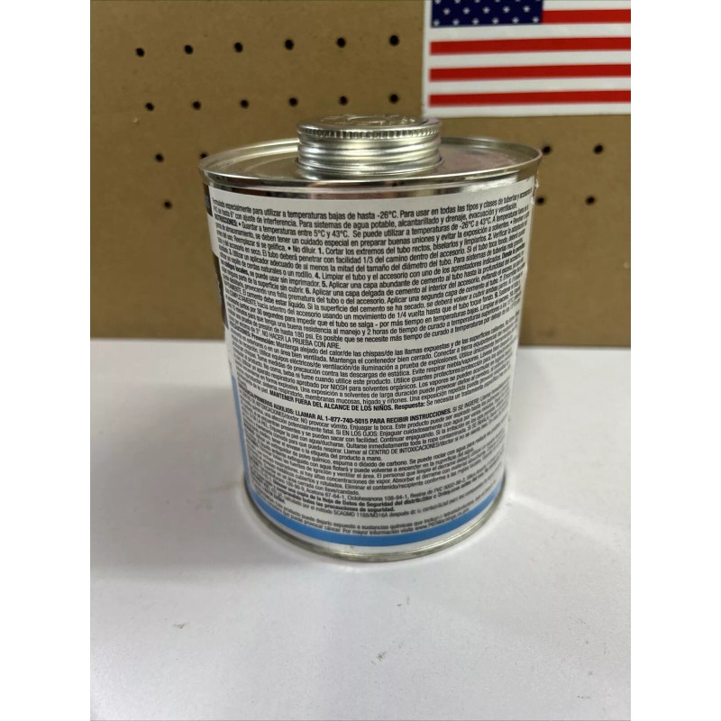UNI-WELD POLAR WELD 2636S LOW VOC PVC SOLVENT CEMENT, 32
