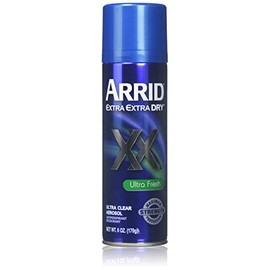 ARRID XX Ultra Clear Anti-Perspirant Deodorant Spray, Ultra Fresh 6 oz (Pack of 5)