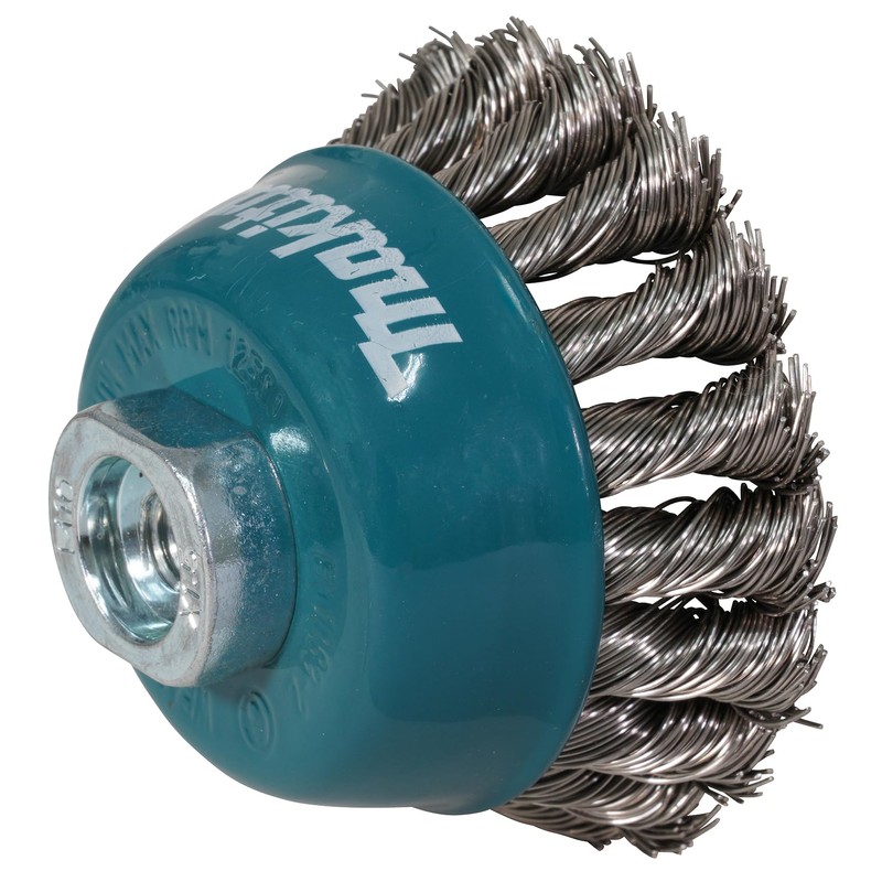 Makita D-77481 Cup Wire Brush Knotted 75xM10