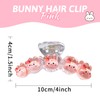 HOXIEYA Easter Bunny Hair Clips - Cute Spring Party Hair