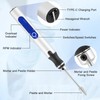 Consfly Handheld Tissue Grinder w / 150 Tubes Rechargeable Lab