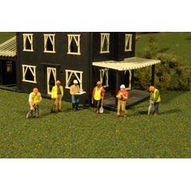 Scene Scapes Figures - CIVIL ENGINEERS (6pcs/pk) - O Scale