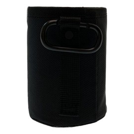 Cainz Tool Holder, Outer Diameter 3.7 inches (9.5 cm), Inner Diameter 3.3 inches (8.5 cm), Height 5.1 inches (13 cm), Black KUROCKER'S Biscup Waist Bag, Tool Holder, Small Storage, Nail Bag, Tool
