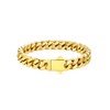 Gold Chain Bracelet for Men,Mens Cuban Link Chain Bracelet,Gold Mens