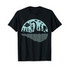 Cryptid Bigfoot Loch Ness Monster Sasquatch Ufo Funny Aliens T-Shirt