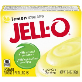 Jell-O Instant Lemon Pudding & Pie Filling (3.2 oz Box)