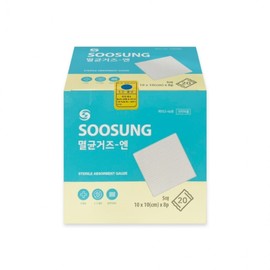 1 pack of 20 sachets of water-based sterilized gauze 10X10X8 Wound gauze