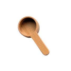 Wooden Coffee Dosing Spoon Set, Powder Spoon Made of Dark Walnut Wood and Beech, Café Measuring Spoon, Coffee Spoon Scoop for Ground Beans, Espresso Coffee and Herbal Tea (Beech Wood, 20 ml)