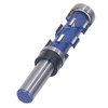 Spiral Flush Trim Router Bit 1/2x19x45mm Dual Bearing Round Shank