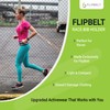FlipBelt Race-Bib Holder, Accessory for Attaching Race Bibs and More,