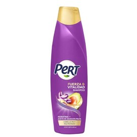 PERT, Shampoo Keratina y Aguacate | Cabello fuerte, flexible y resistente 400 ml