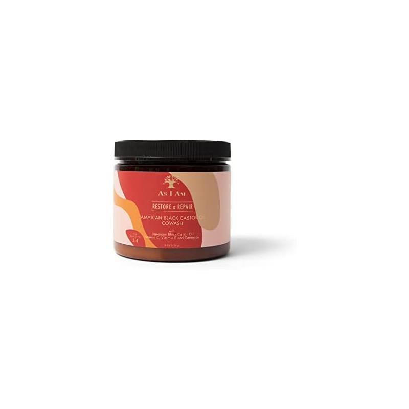 As I Am Aceite de ricino negro jamaicano, 16 onzas