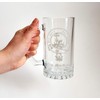 Clan MacDonald Scottish Crest 16oz Stein