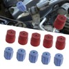 GAOLAOSY R134a AC Valve Cap Kit, 13mm & 16mm Air