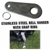 AAGB Gremlin Bell Compass w/ HANGER Biker Gift Harley Indian