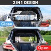 StarknightMT RZR Pro XP Soft Rear Windshield Compatible with 2020-2025