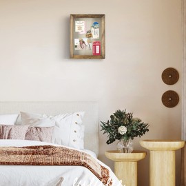 Love-KANKEI Shadow Box Frame 8x10 Shadow Box Display Case with Linen Back Memorabilia Awards Medals Photos Memory Box Gift Carbonized Black