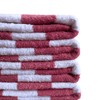 Beyond Happy Cabana Stripe Beach Towel, Pink Stripe, Giant Size