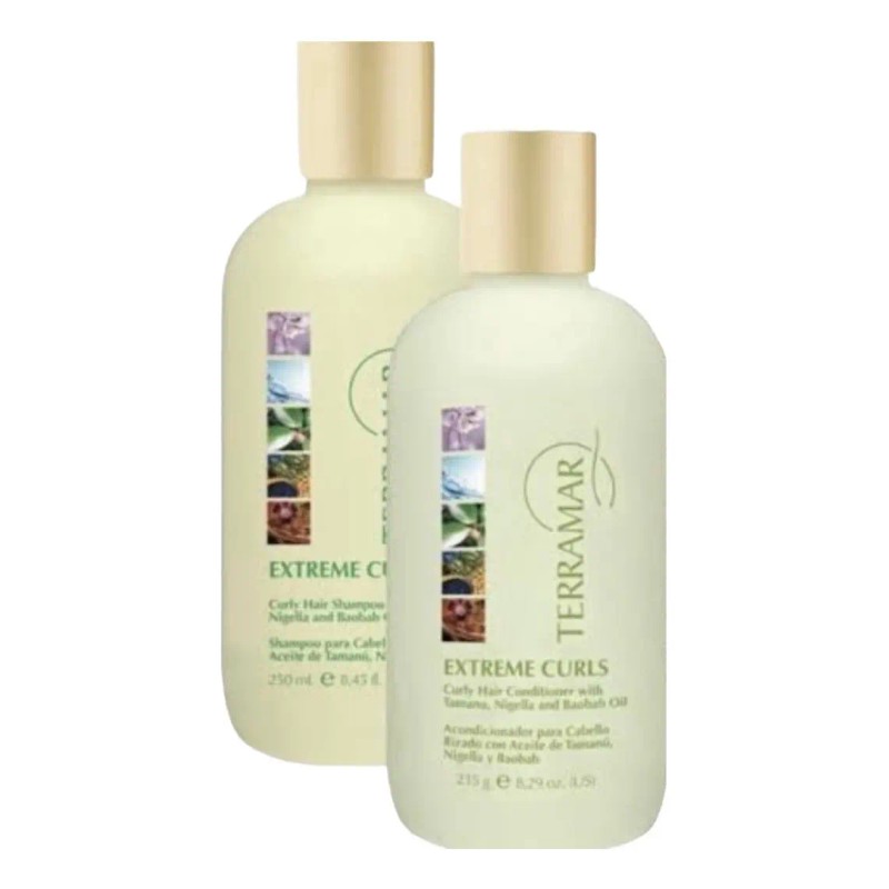 Shampoo Y Acondicionador Cabello Rizado Terramar