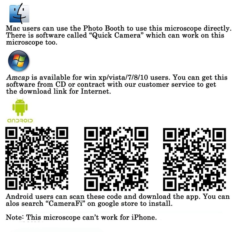 USB Digital Microscope, Bysameyee Handheld 40X-1000X Magnification Endoscope, 8 LED