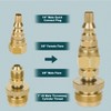 GASPRO 1LB Propane Quick Connect Fitting, 1/4'' Male Quick Connect