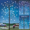 Collections Etc. LED Solar Willow Tree, Outdoor Solar Tree with