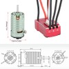 1410 Brushless Motor 18A Red ESC Set RC Car Replacement