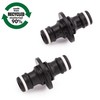 MIVOS 2 x Hose Connector for Connecting Water Hoses with