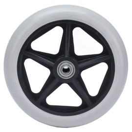 6in Solid Wheel Replacement for Wheelchairs, Rollators, Walkers, Stable Operation Large Carrying Capacity Wheelchair Wheels for Walkers for Rollators