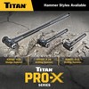 Titan Pro-X 63704 4-Pound x 15-Inch Drilling Hammer