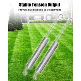 GUZIKO Lawn Mower Tension Spring Fit for Cub Cadet Ultima ZT1 ZT2 ZT Series, Belt Tension Control Spring, Replace 732-06226 (2 Pack) ﻿