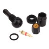 TOMALL TPMS Black Bolt-in Tire Valve Stem Caps Explosion Proof