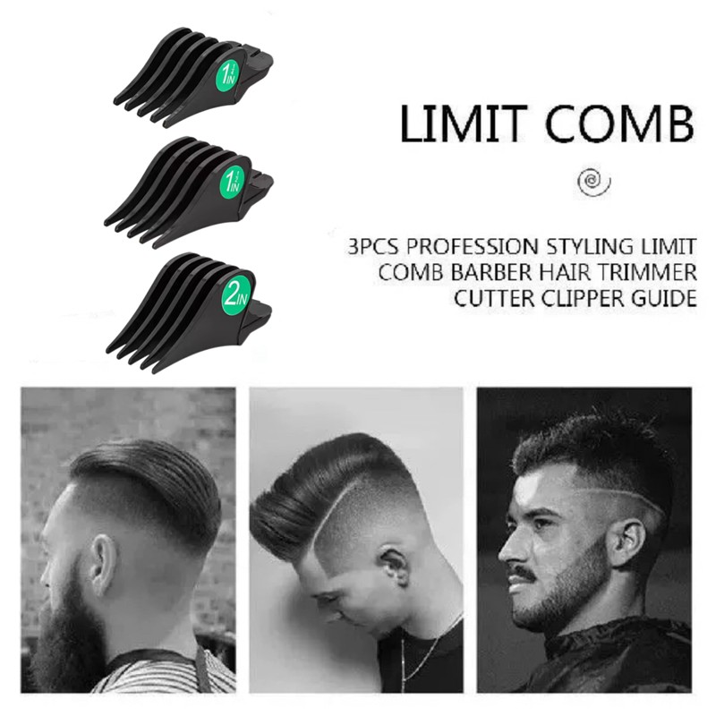 3 Pack | Replacement Comb for Hair Clippers Compatible with