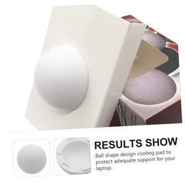 SEWACC 4pcs Laptop Cooling Pad Stand Notebook Stand Riser Heat Dissipation for Laptop Travel