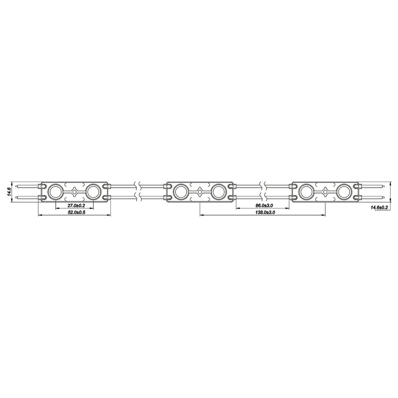 Mextronic LED Modules: 20 x 2 LED Power Module HL02,