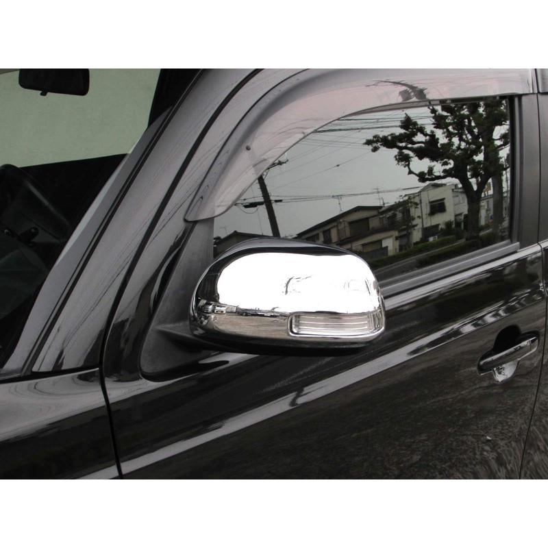 BRIGHTZ bB QNC20 QNC21 QNC25 後期 メッキドアミラーカバー Dタイプ 【 MIR-SID-016