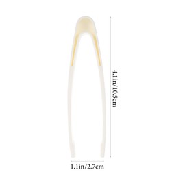 SHINEOFI 20 Piezas Pinzas De Plástico Pinzas De Recolección Antideslizantes Pinzas De Cuentas Hechas A Mano para Niños Pinzas Experimentos Juguetes Pinzas De Observación De Exploración