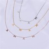 18K Gold Plated Mom Necklace, Mothers Day Letter Necklace for