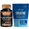 WELLNESS LABSRX WELLNESS LABSRX Mushroom Supplement Capsules - Creatine Gummies 5000mg