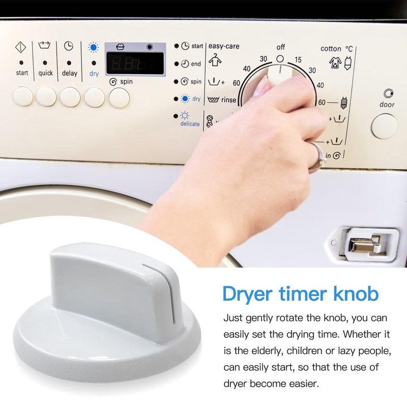 Performance Dryer Control Knob Suitable for Hotpoint GE GTX22EASK0WW, GTX22GASK0WW,