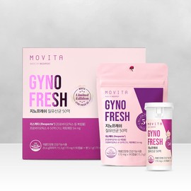 Ginofresh Movita 5 billion Ginofresh Vaginal Lactobacillus Respecta Pregnant Women Gut Health Female Nutrient 4 months supply (90 capsules in pouch + 30 capsules in bottle) / 모비타 50억 지노프레쉬 질유산균 리스펙타 임산부 장건강 여성 영양제 4개월분(파우치 90캡슐+병 30캡슐)