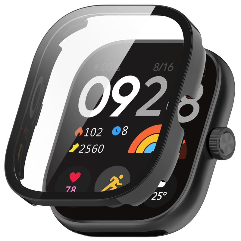 PINHEN for Redmi watch4 Protective Cover, Smart Watch Case, Full