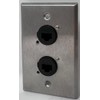 2 Port Cat6 D Series Heavy Duty Pass Through Solderless