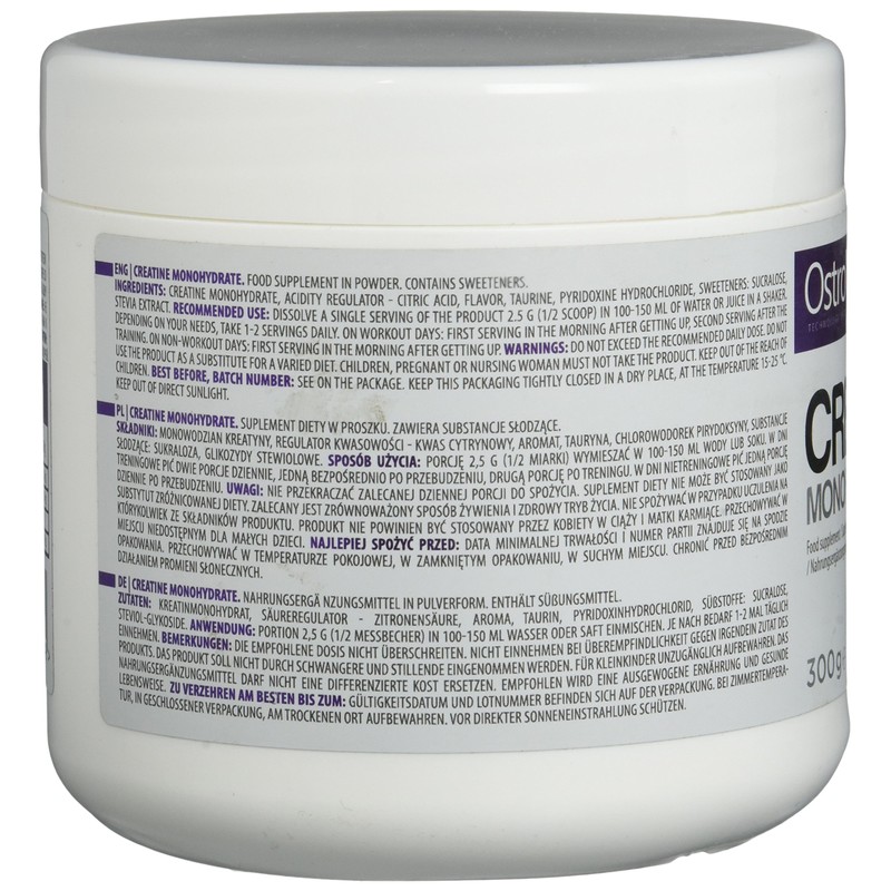 Ostrovit Creatine Lemon Pack of 1 x 300 g