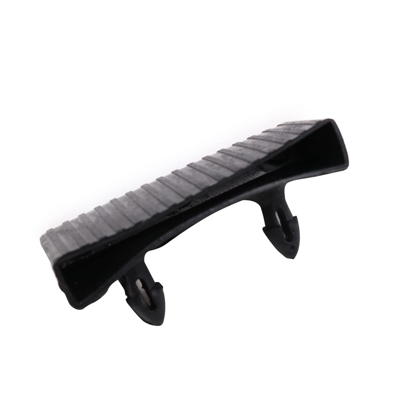 WANGCL 12 x Black Plastic Slatted Bed Frame Slatted Support