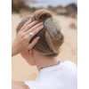 Purelei® Seafoam Shell Look Hair Claw - Large Hair Claw