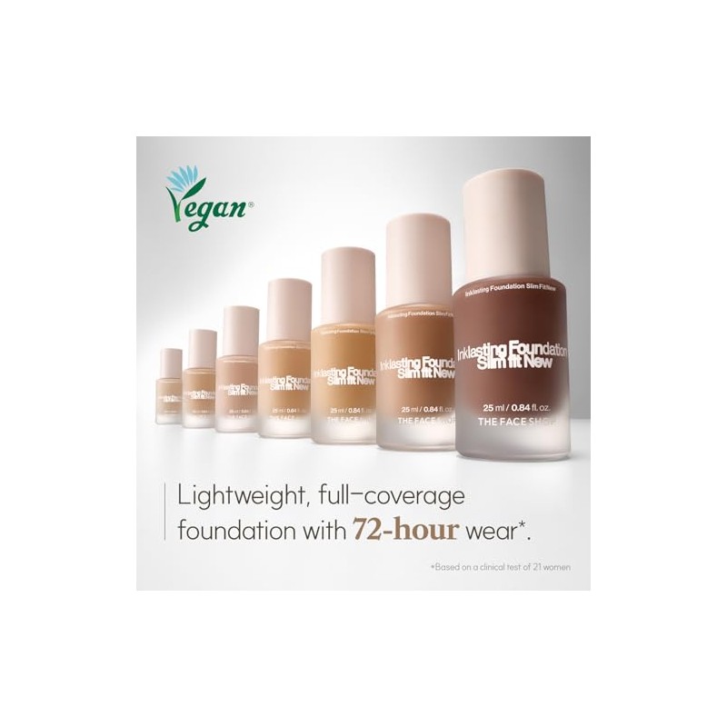 The Face Shop Base de Maquillaje L?quida Ink Lasting