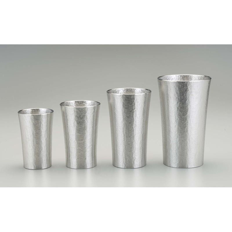 大阪錫器(すずき) 大阪浪華錫器 伝統工芸 酒器 シルキーシリーズ タンブラ― スタンダード 大 25-2-1