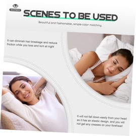 Mikinona Silk Hair Bonnet Smooth Double-layer Sleep Cap for Hair Wide Rim Design for Women and Men for Birthdays and Special Occasions